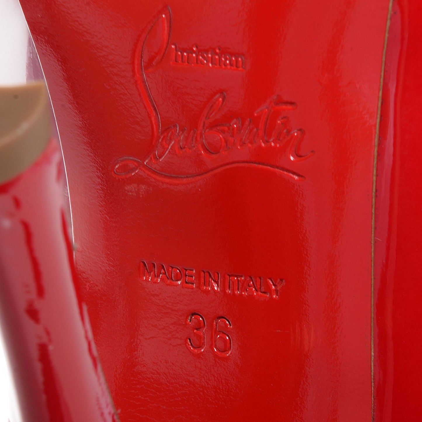 Patent Maryl 120 Pumps 36 Red