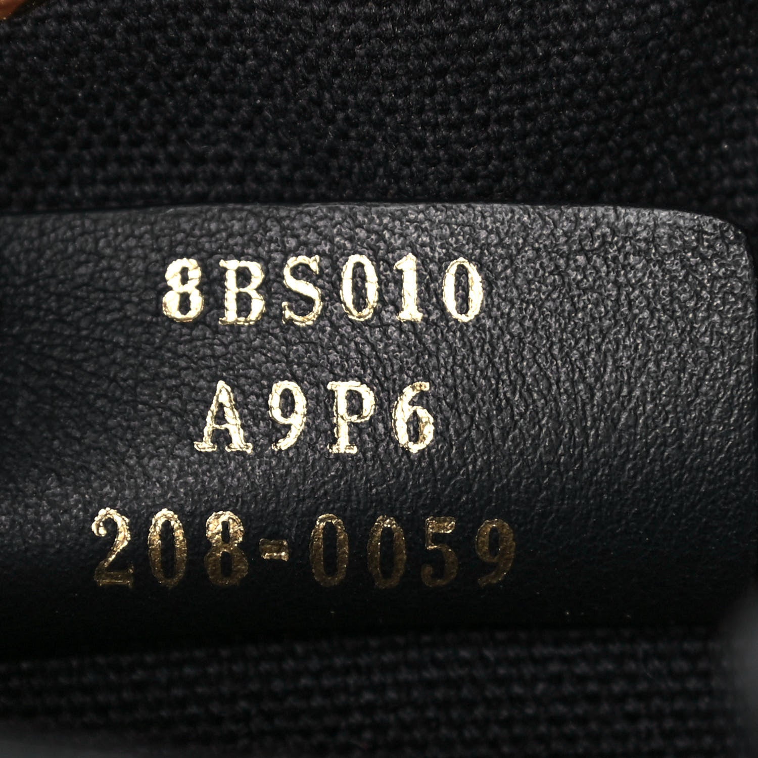 Fendi Canvas Vitello King F is Fendi FF Embroidered Mini Mon Tresor Bucket Bag Black 7 of 12