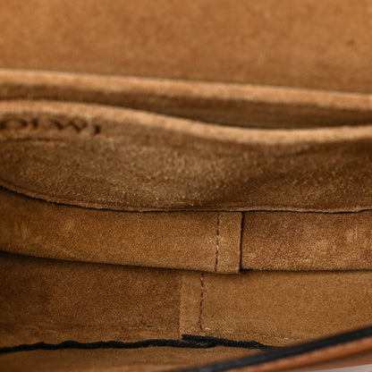 Loewe Grained Calfskin Mini Gate Crossbody Bag Caramel Pecan 5 of 9