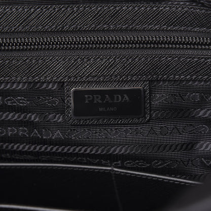 Prada Tessuto Nylon Saffiano Tote Black 7 of 10
