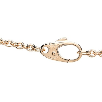 Cartier 18K Pink Yellow White Gold Baby Trinity Pampilles Necklace 7 of 10