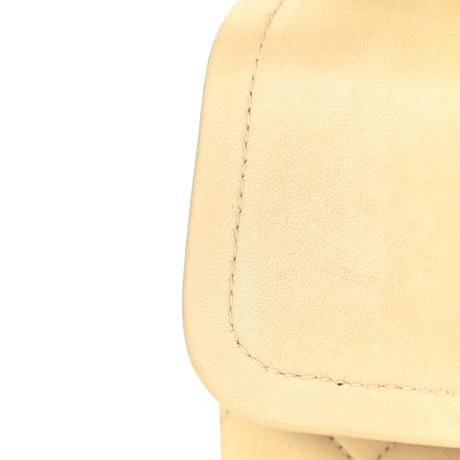 Chanel Lambskin Quilted Medium Double Flap Light Beige 19 of 21
