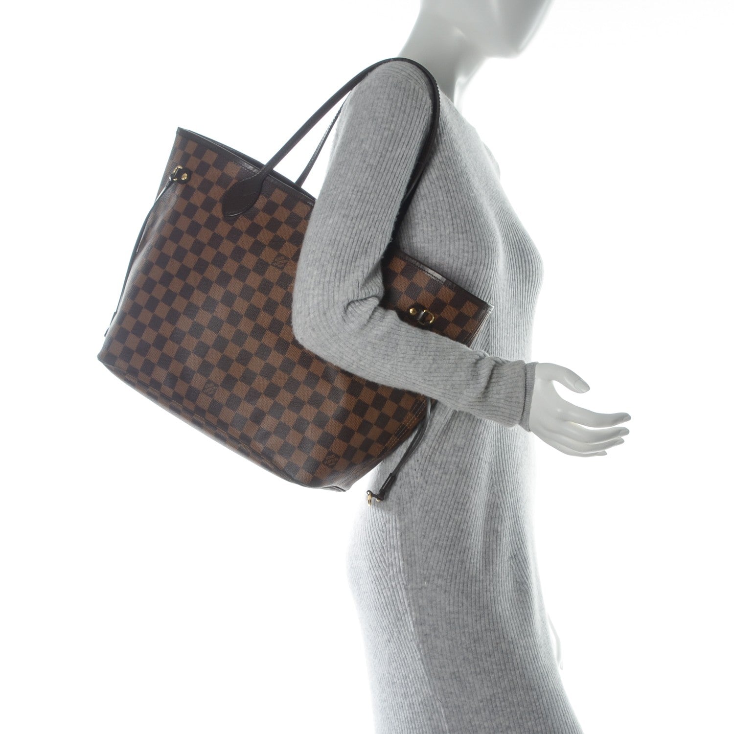 Louis Vuitton Damier Ebene Neo Neverfull MM 2 of 8
