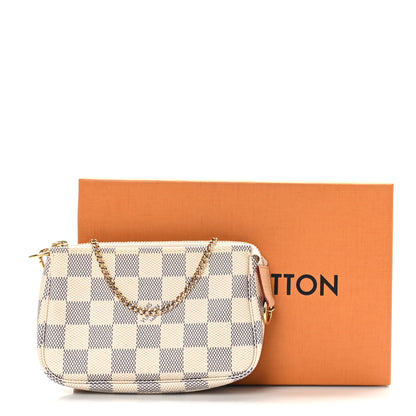 Louis Vuitton Damier Azur Mini Pochette Accessories 9 of 9