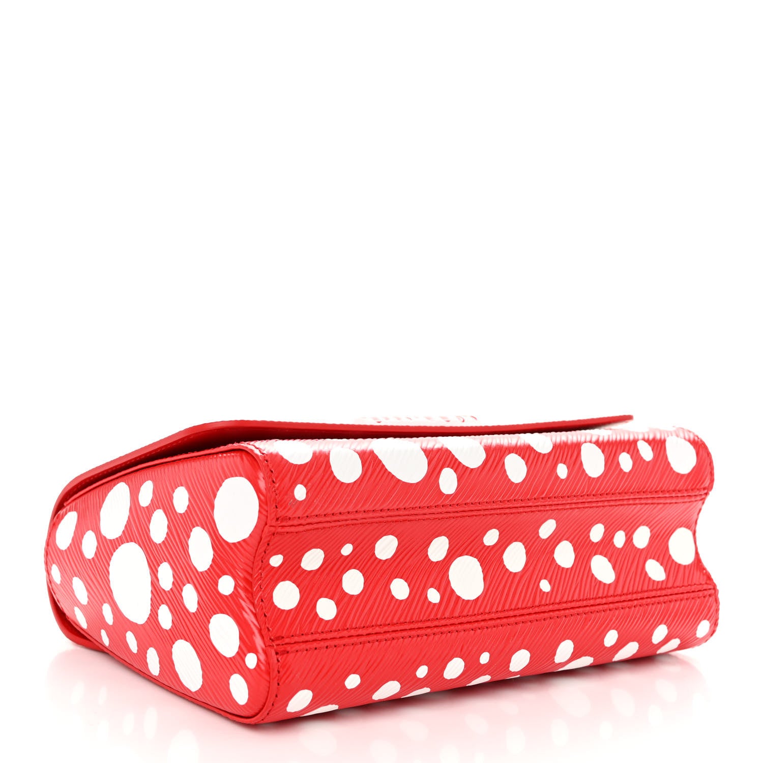 Louis Vuitton LV X YK Epi Infinity Dots Twist Shoulder Bag MM Red 5 of 12