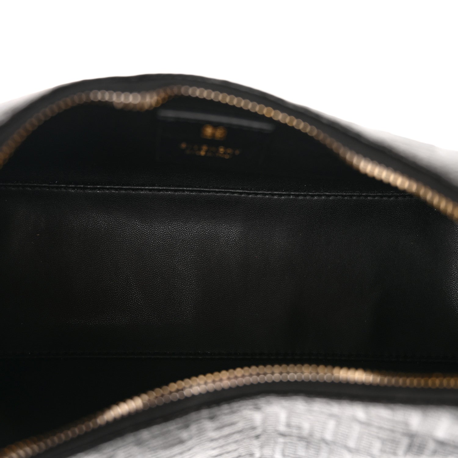 Givenchy Coated Canvas Logo 4G Embossed Small Moon Cut Out Shoulder Bag Black 5 of 11