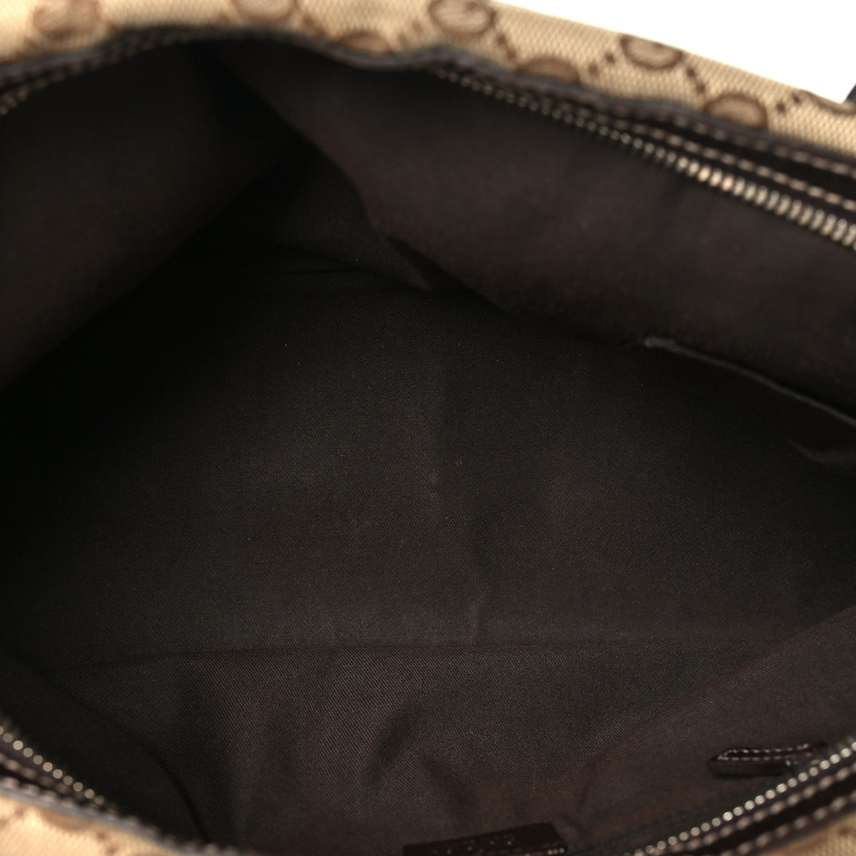 Gucci Monogram Small Princy Satchel Dark Brown 5 of 10