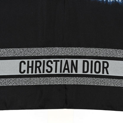 Christian Dior Silk Tie Dior Square Scarf Blue 2 of 8