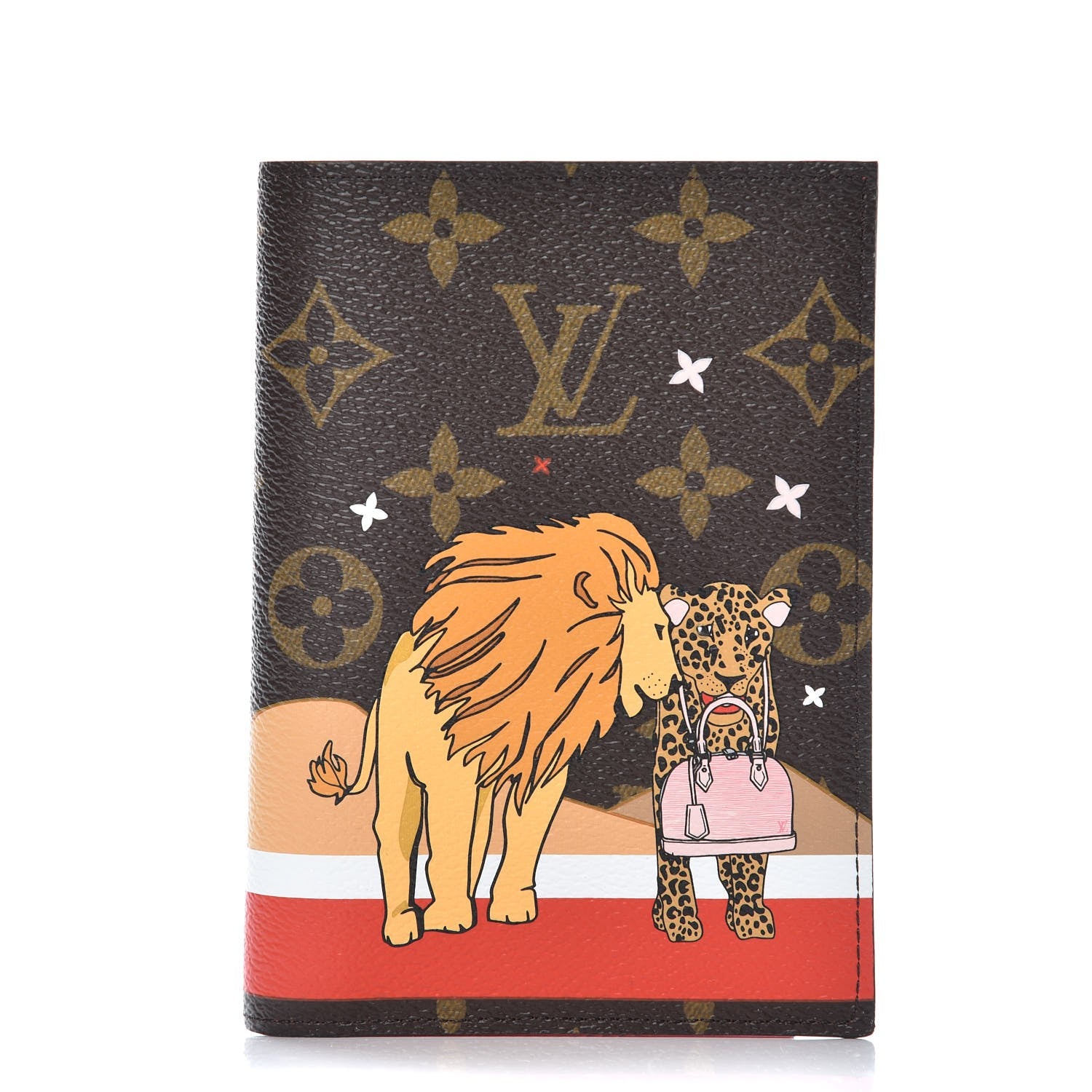 Louis Vuitton Monogram 2018 Christmas Animation Passport Cover 1 of 7