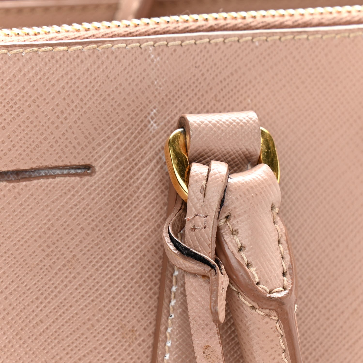 Prada Saffiano Small Galleria Double Zip Tote Cammeo 20 of 20