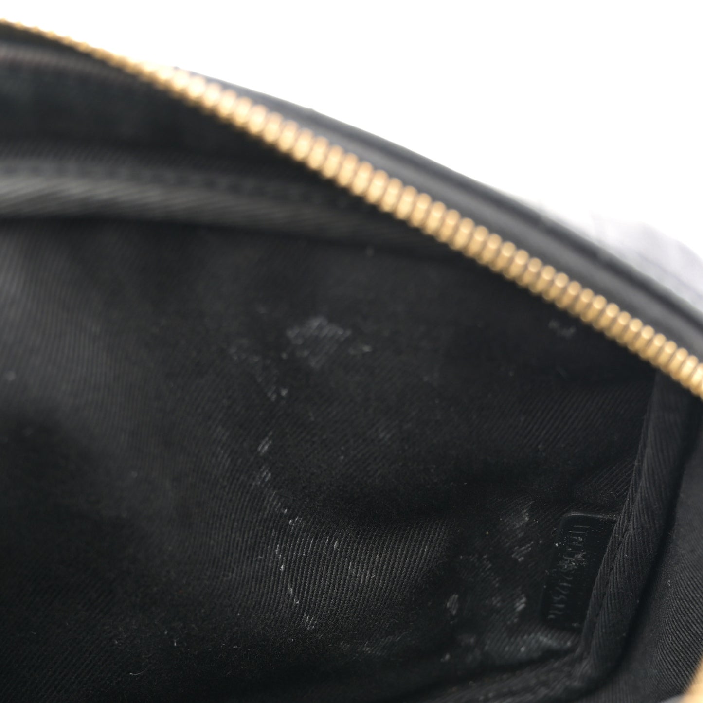 Lambskin Quilted Small Lola Camera Bag Black