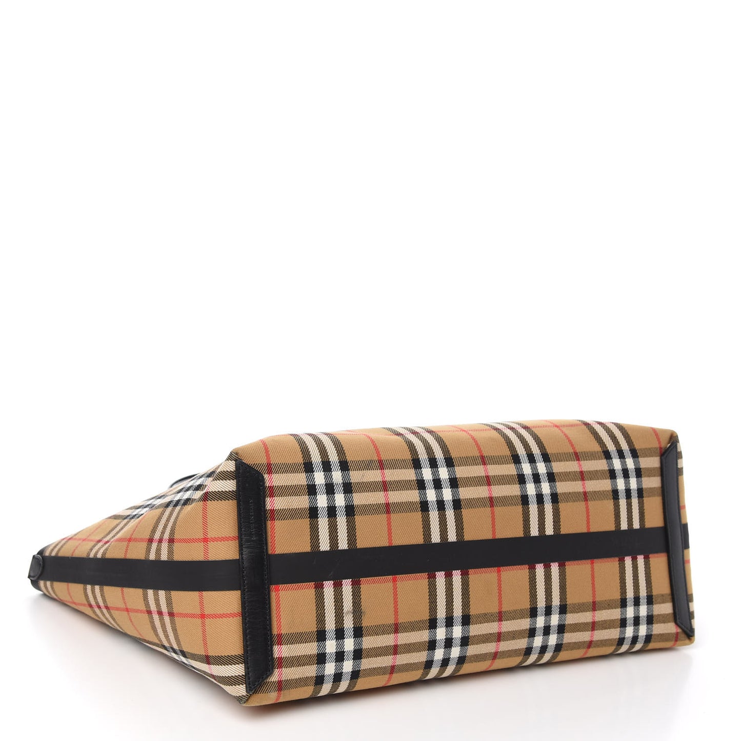 Vintage Check Medium The Giant Reversible Tote Antique Yellow Bright Red
