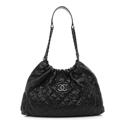 Chanel Caviar Quilted Medium Elastic Shopping Tote Black 1 of 10
