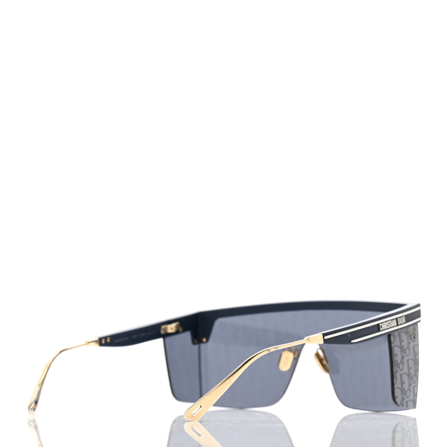 Acetate Oblique Diorclub M1U Mask Sunglasses Blue