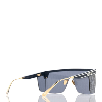 Christian Dior Acetate Oblique Diorclub M1U Mask Sunglasses Blue 4 of 8