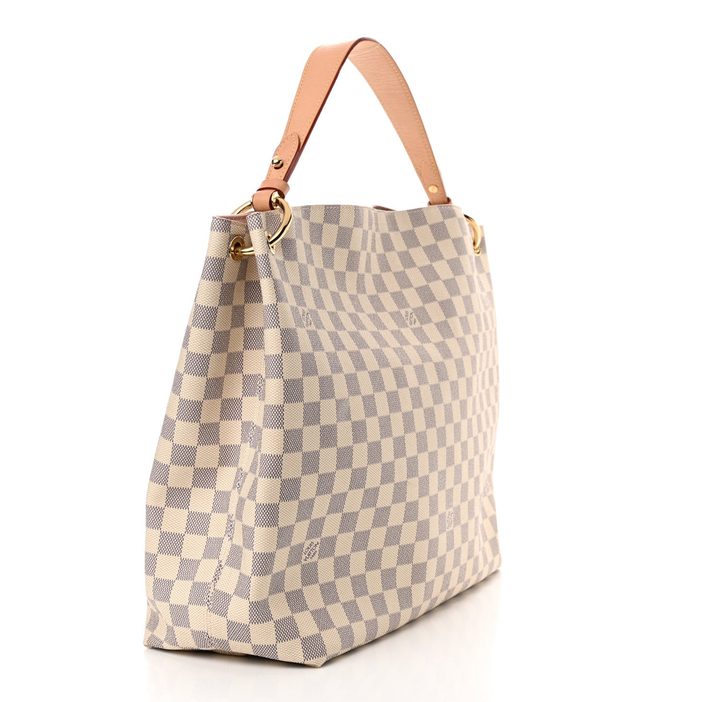 Damier Azur Graceful MM Rose Ballerine