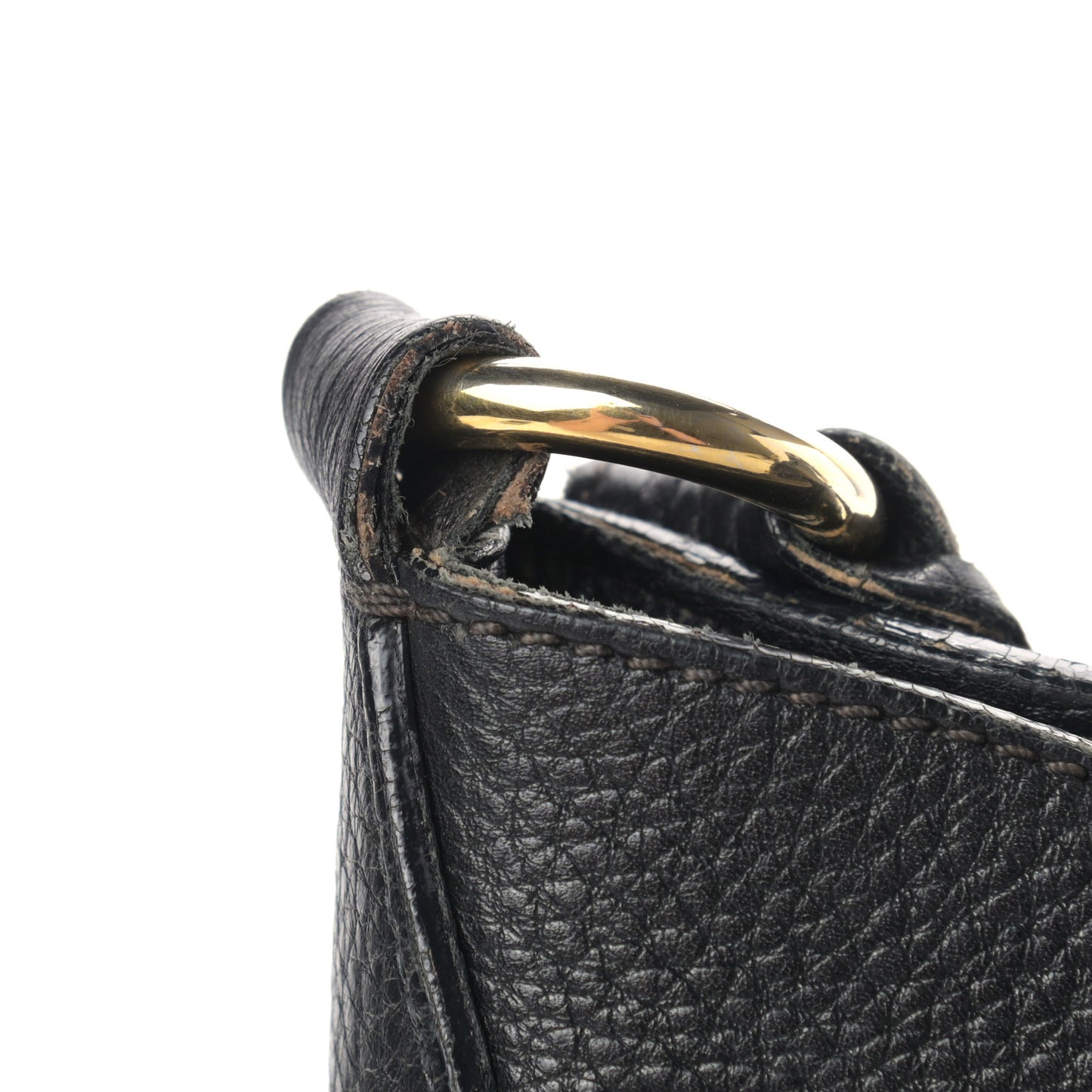 Vitello Daino Pushlock Hobo Black