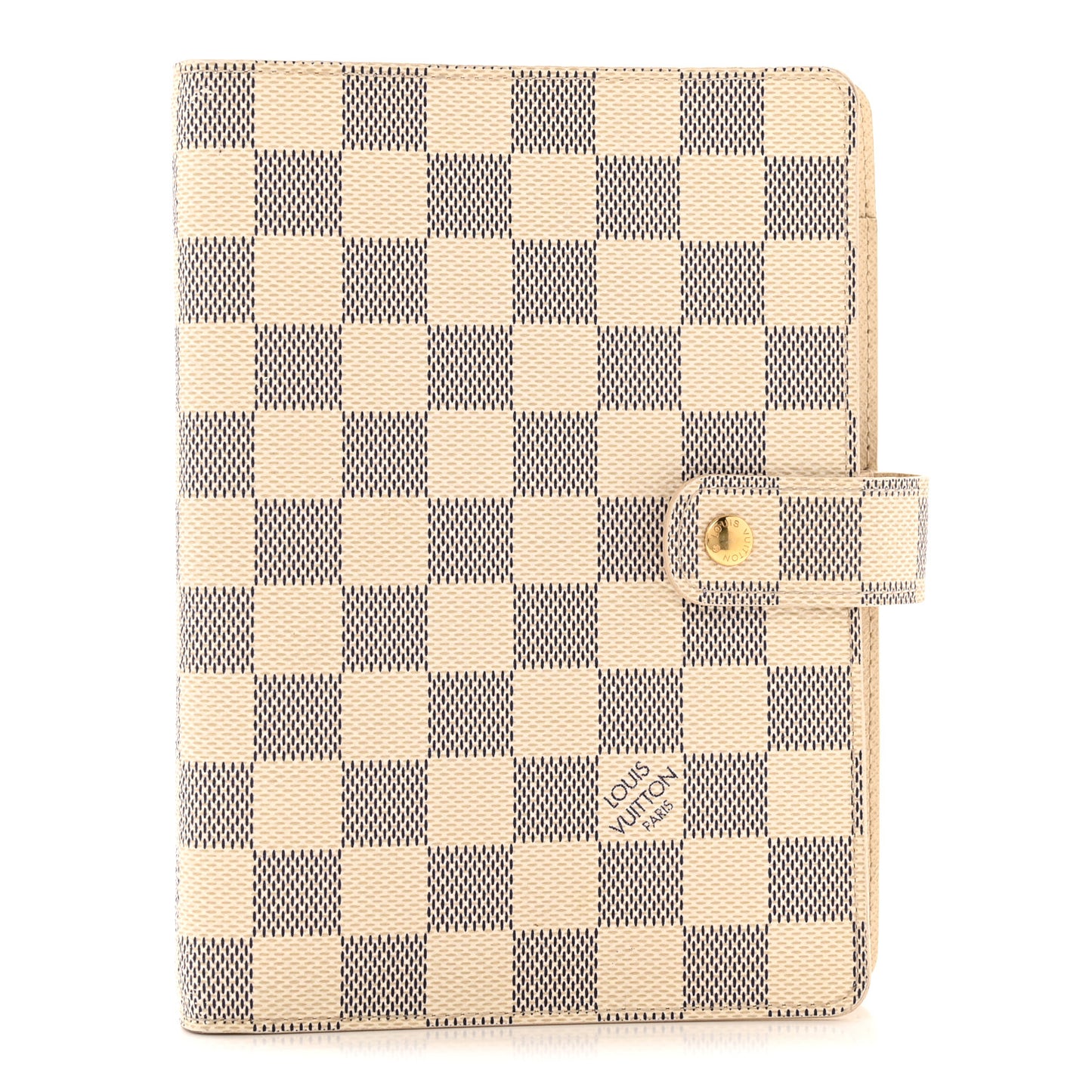 Damier Azur Medium Ring Agenda Cover