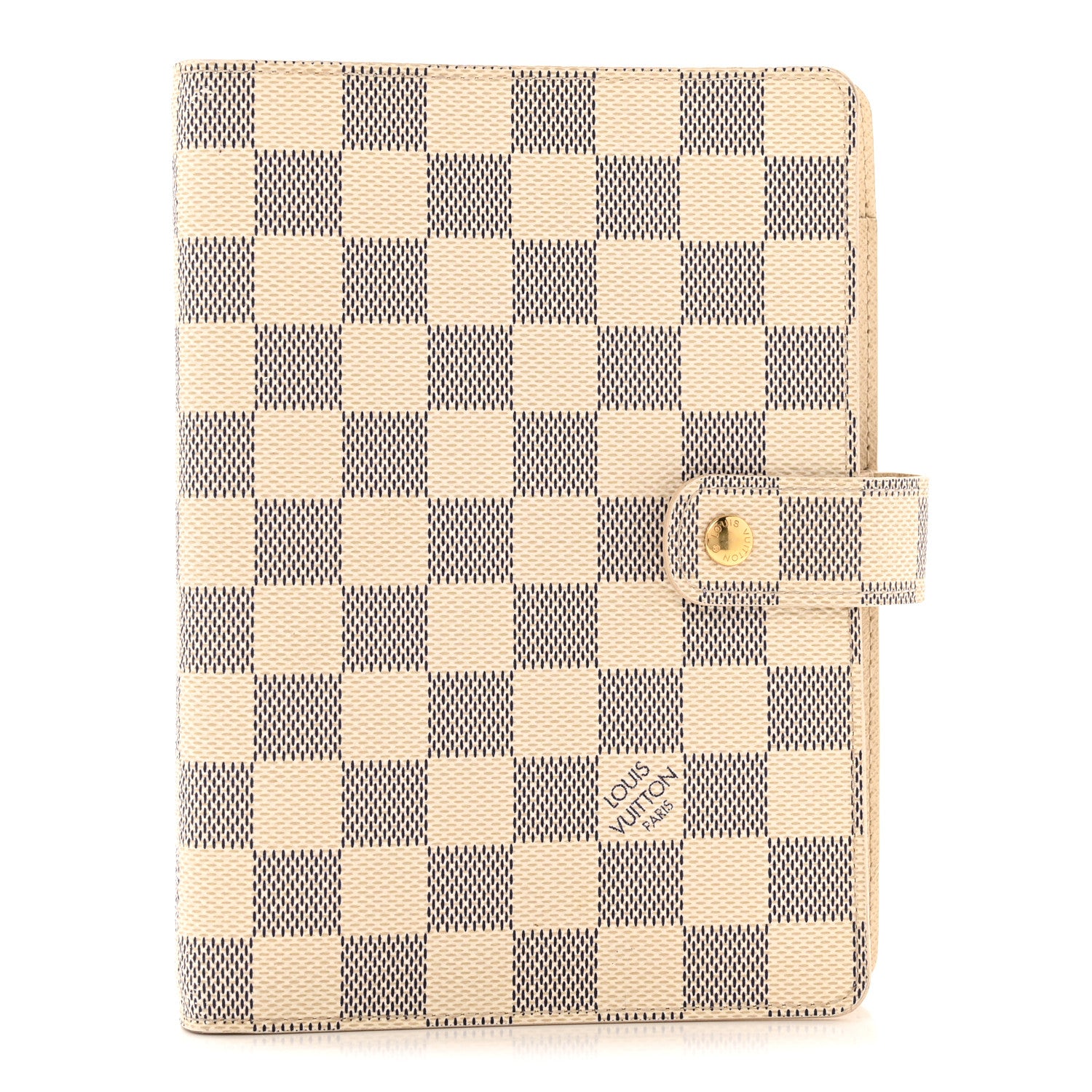Louis Vuitton Damier Azur Medium Ring Agenda Cover 1 of 11
