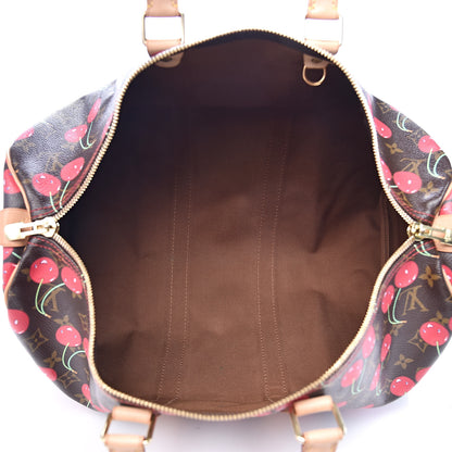 Louis Vuitton Monogram Cerises Keepall 45 5 of 11