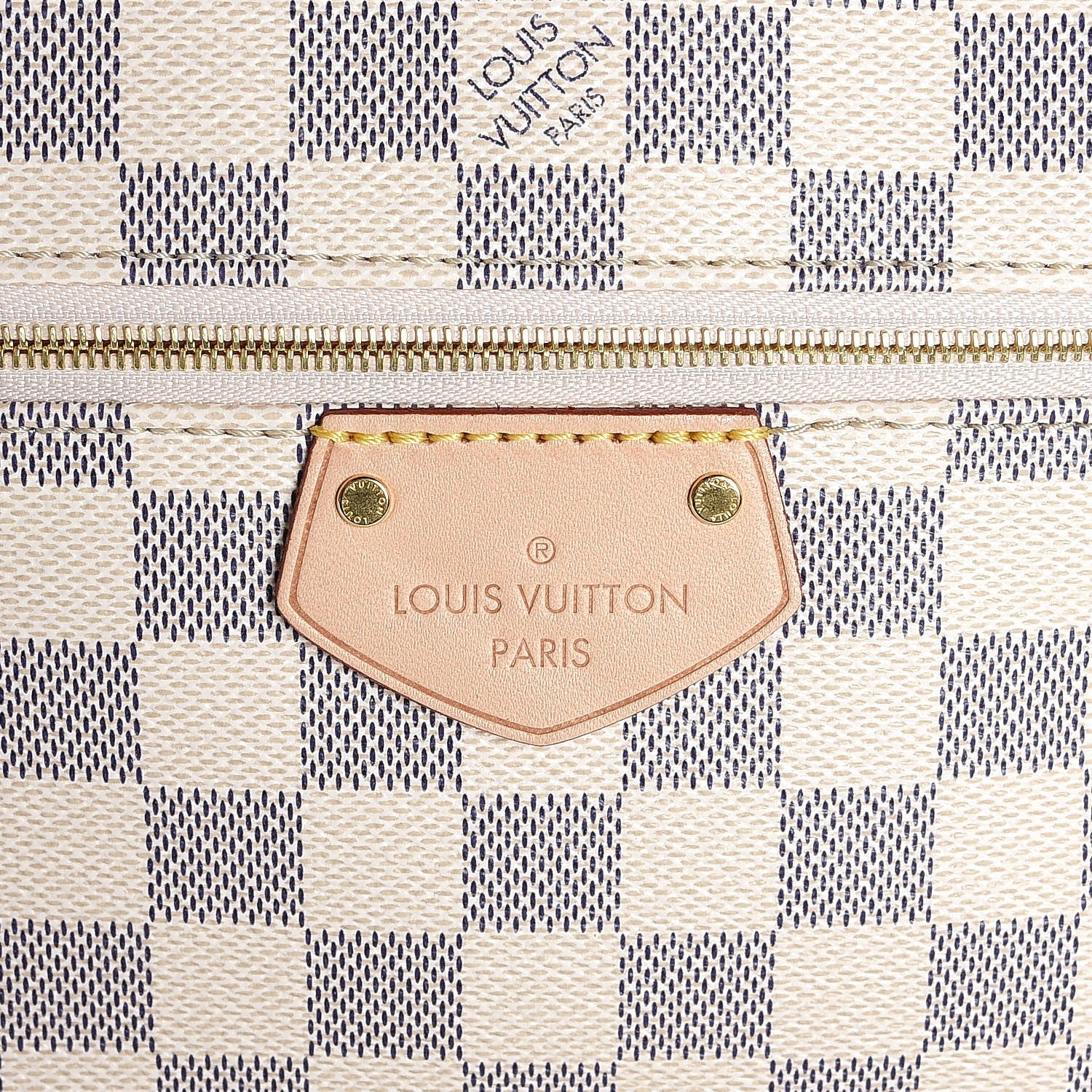 Louis Vuitton Damier Azur Iena MM 5 of 9