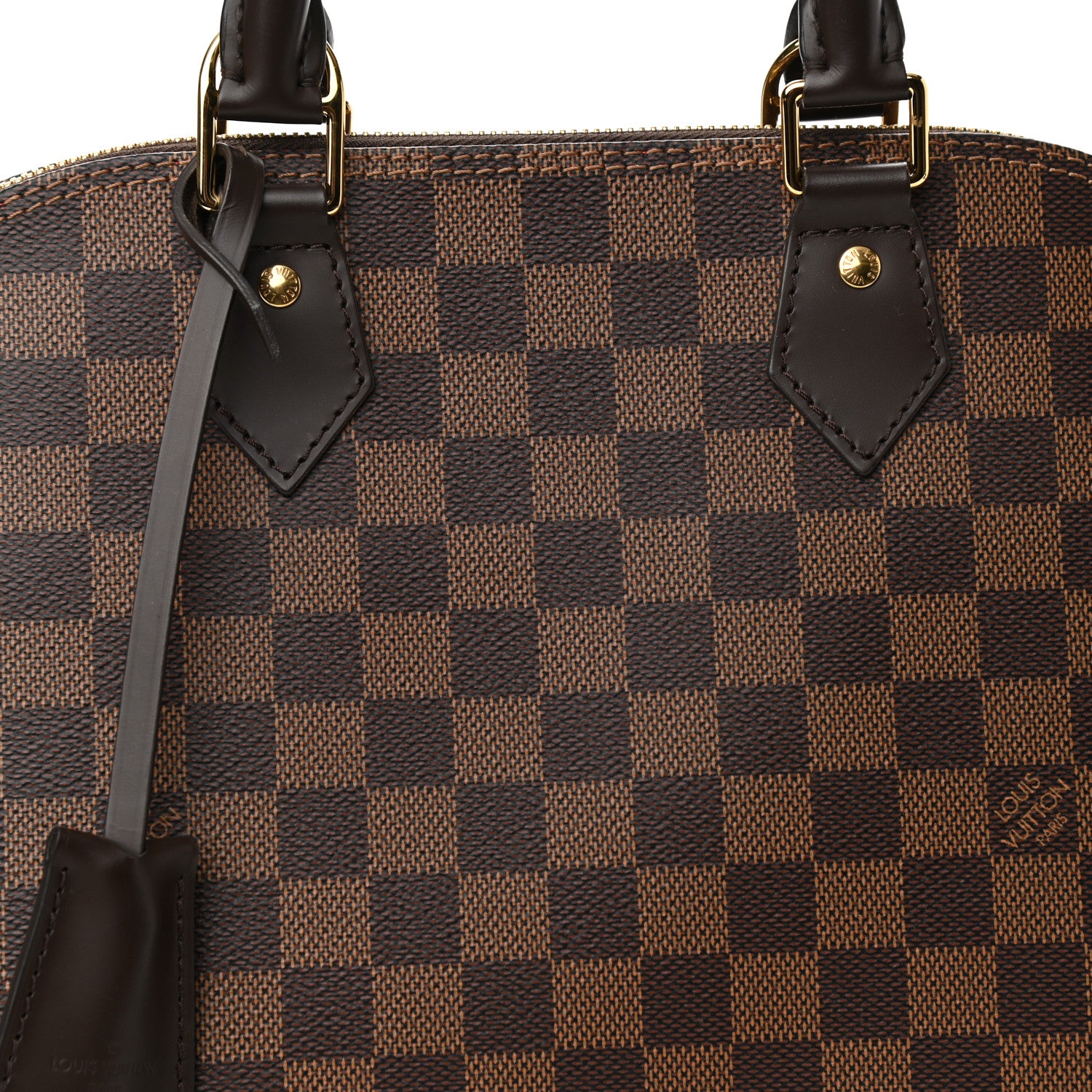Louis Vuitton Damier Ebene Alma PM 7 of 8