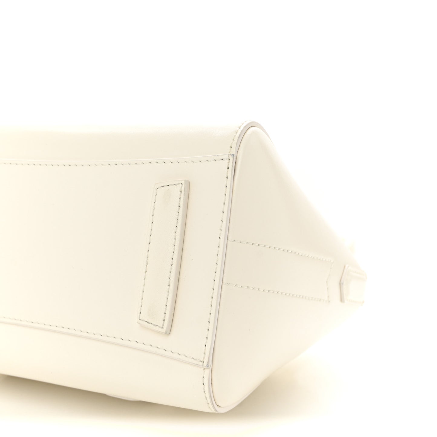 Box Calfskin Mini Lock Antigona Shoulder Bag Ivory