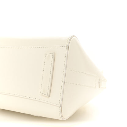 Givenchy Box Calfskin Mini Lock Antigona Shoulder Bag Ivory 9 of 9