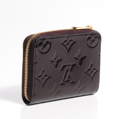 Louis Vuitton Vernis Zippy Coin Purse Wallet Amarante 3 of 7