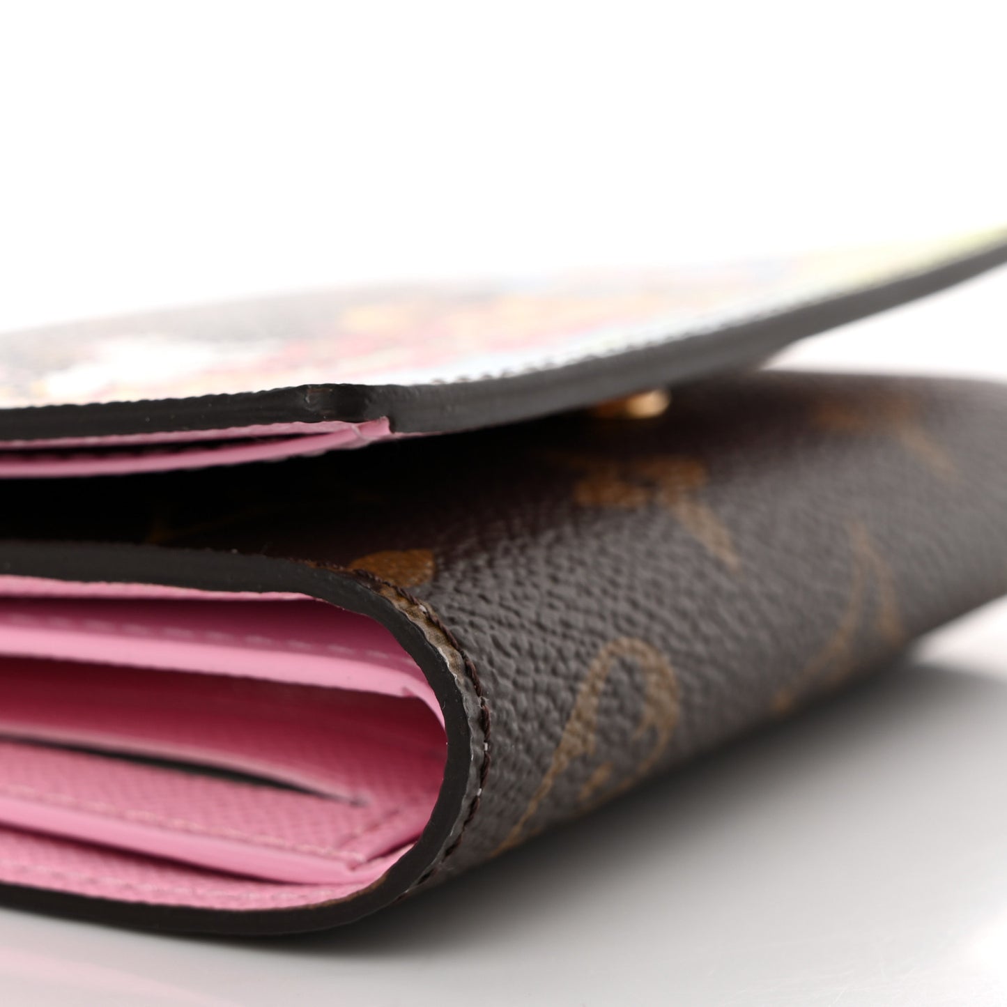 Monogram 2021 Christmas Animation Japanese Garden Victorine Wallet Wisteria Pink