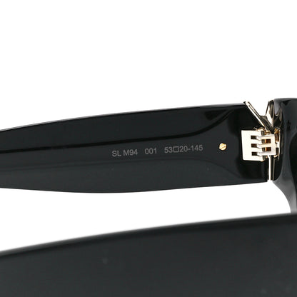 Saint Laurent Acetate Sunglasses SL M94 Black 5 of 8