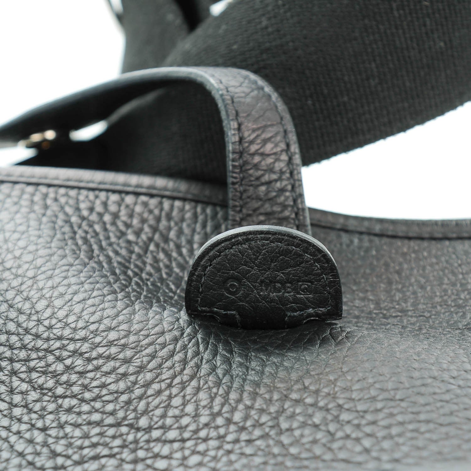 Hermes Taurillon Clemence Evelyne III PM Black 7 of 7