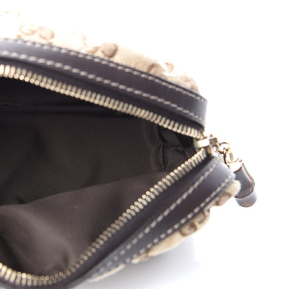 Gucci Monogram Medium Bamboo Cosmetic Case Dark Brown 5 of 7