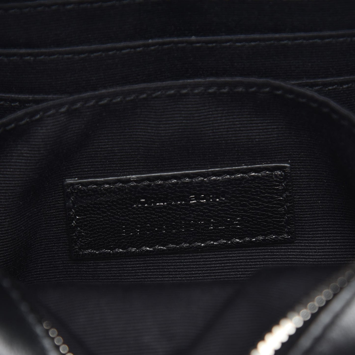Calfskin Matelasse Studded Monogram Lou Belt Bag Black