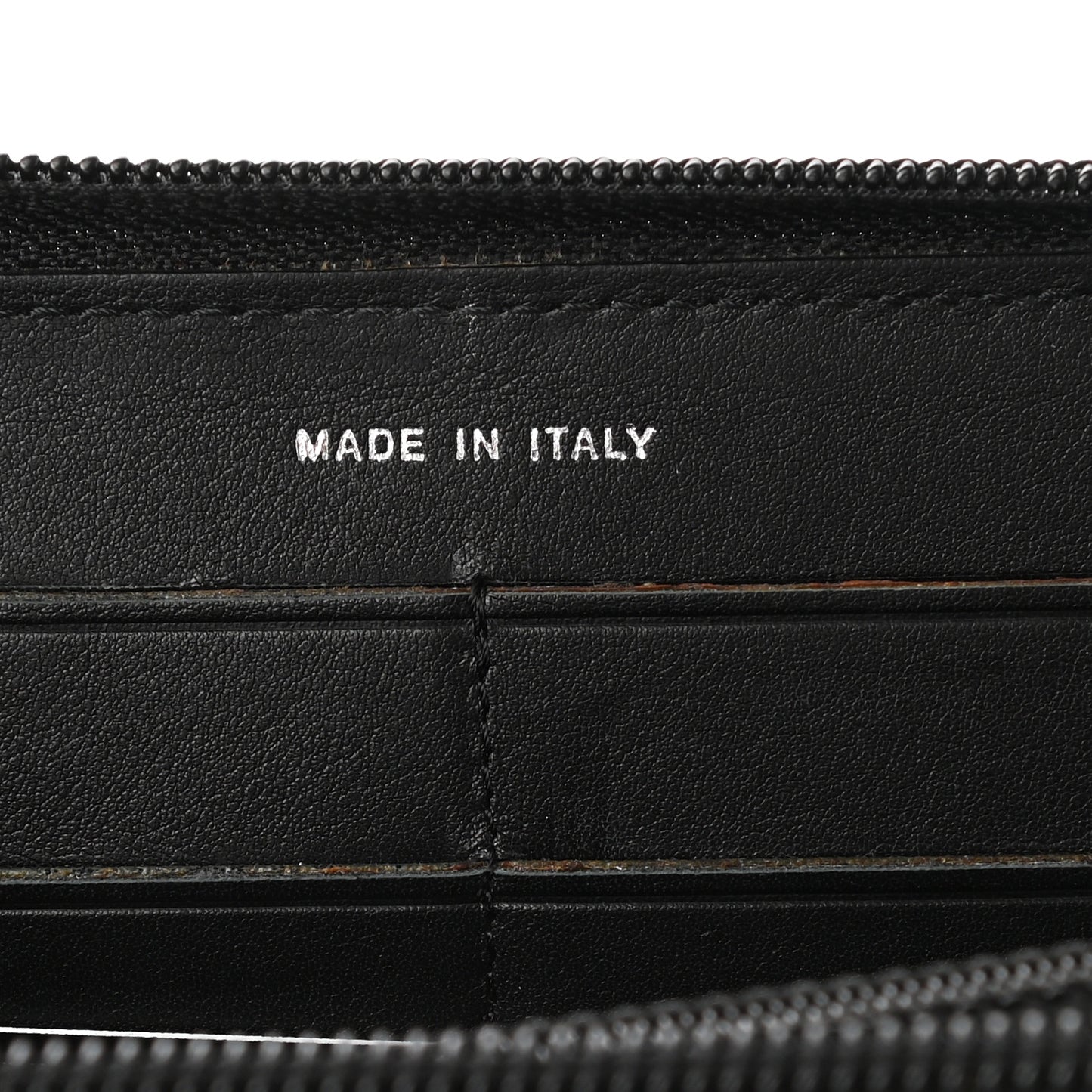 Caviar Large Timeless CC Zip Around Wallet Black