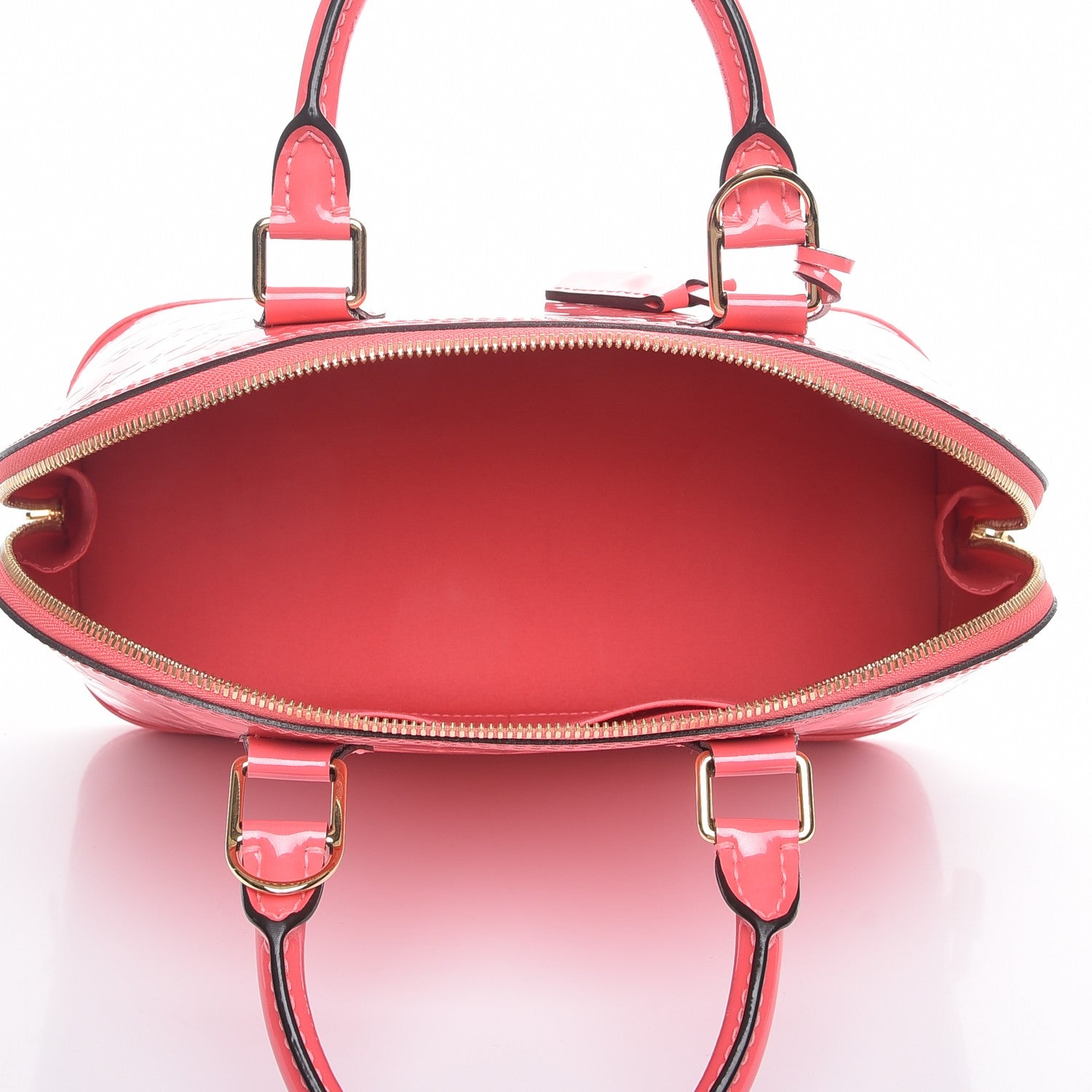 Louis Vuitton Vernis Alma PM Rose Litchi 5 of 9