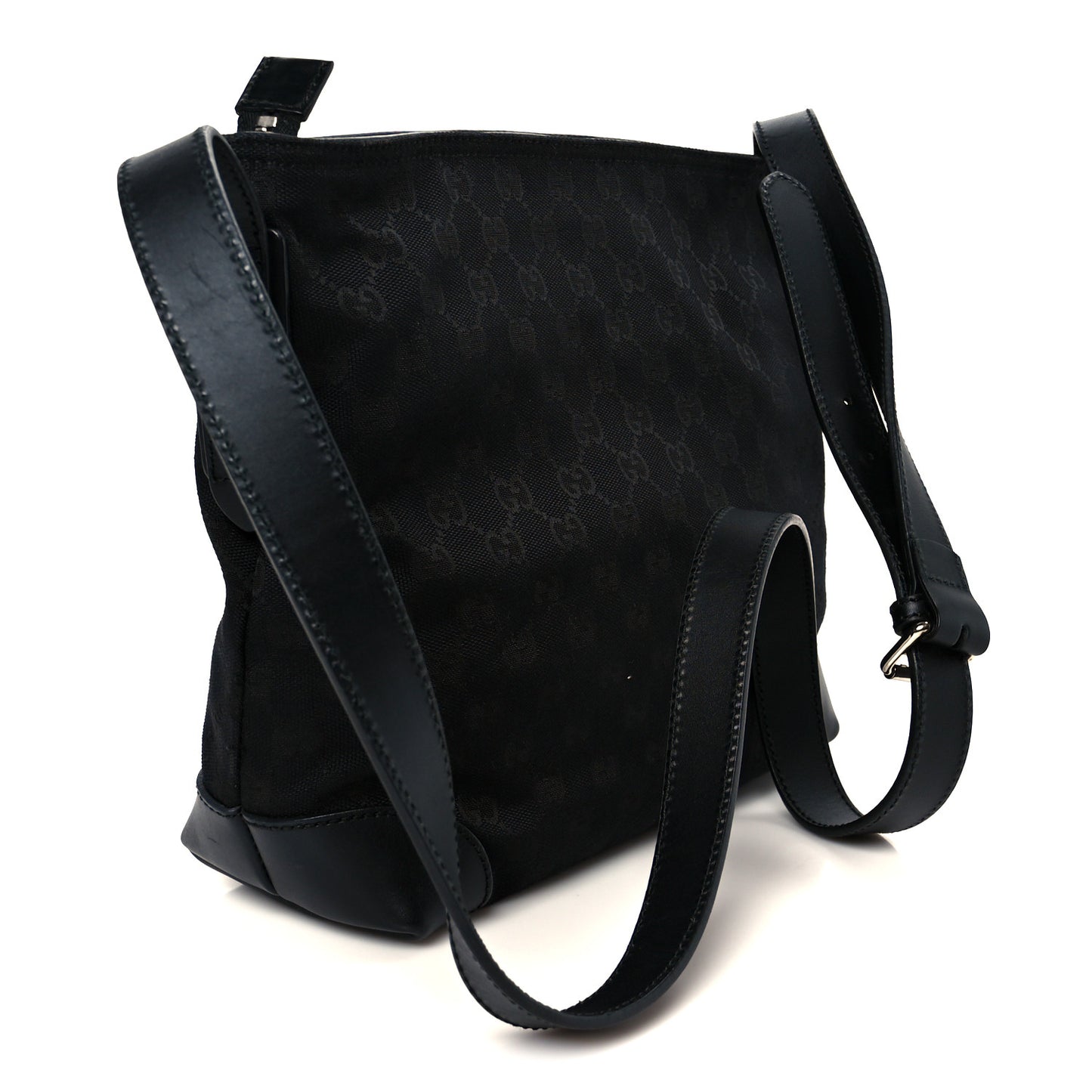Monogram Messenger Bag Black