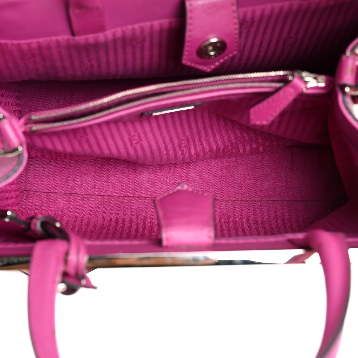 Vitello Elite Petite 2Jours Tote Magenta