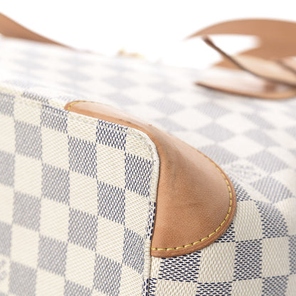 Louis Vuitton Damier Azur Hampstead MM 10 of 17
