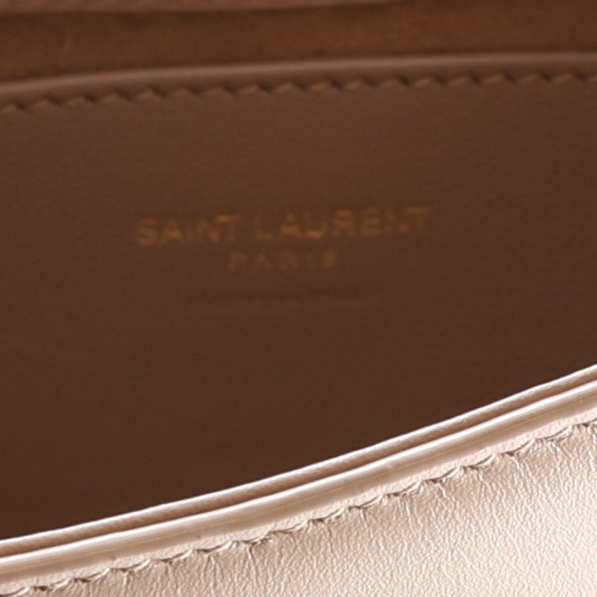 Saint Laurent Vegetable Le 5 A 7 Mini Hobo Dark Beige 6 of 11