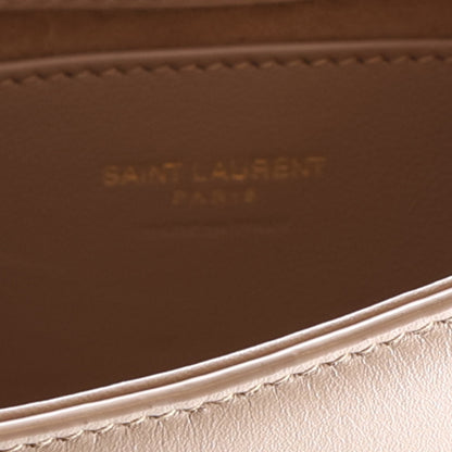 Saint Laurent Vegetable Le 5 A 7 Mini Hobo Dark Beige 6 of 11