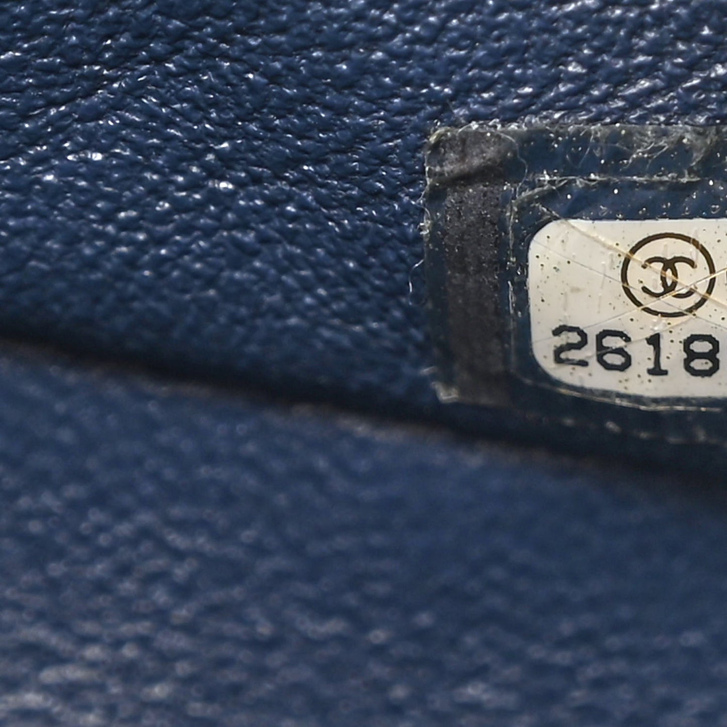 Aged Calfskin Chevron Quilted 2.55 Reissue 226 Flap Navy Blue