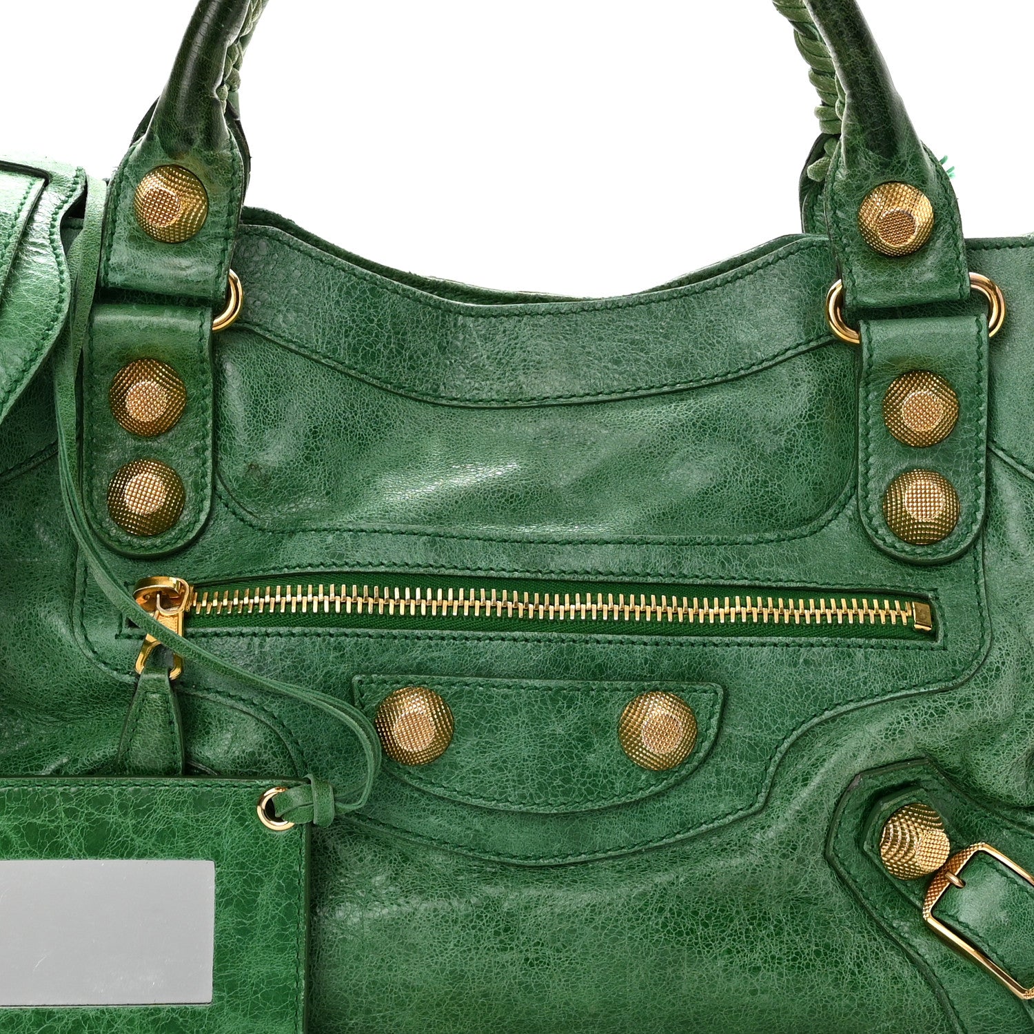 Balenciaga Chevre Giant 21 Gold Hardware City Vert Gazon 7 of 18