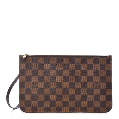 Louis Vuitton Damier Ebene Neverfull MM GM Pochette 1 of 8