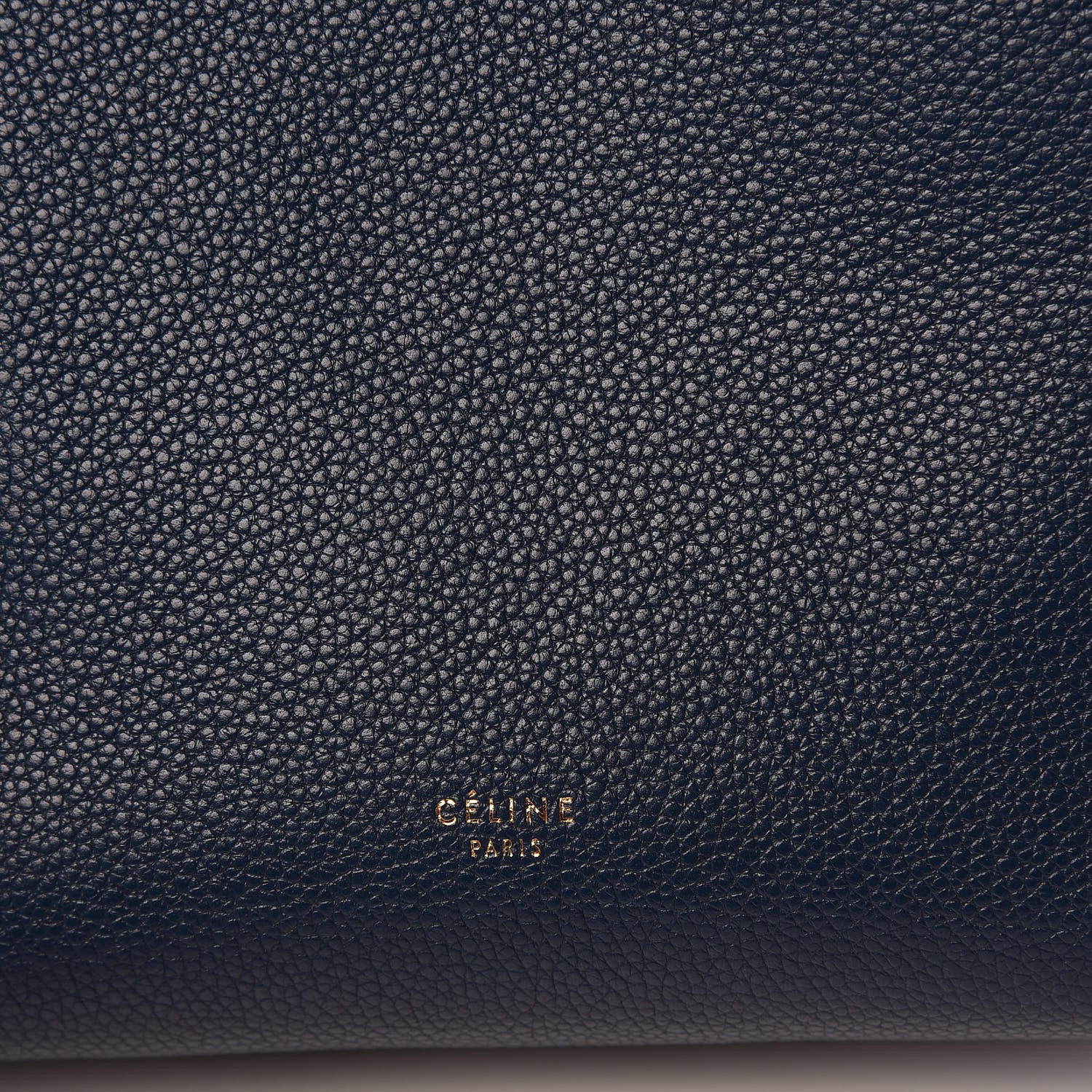 Celine Soft Grained Calfskin Small Sangle Bucket Bag Abyss Blue 8 of 11