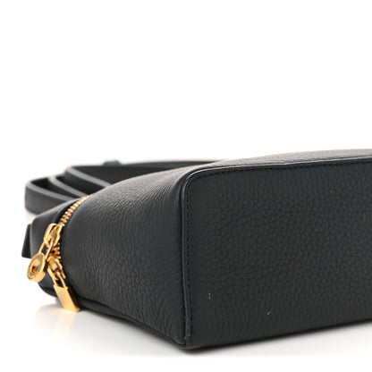 Loro Piana Grained Calfskin L19 Extra Pocket Pouch Navy 8 of 9
