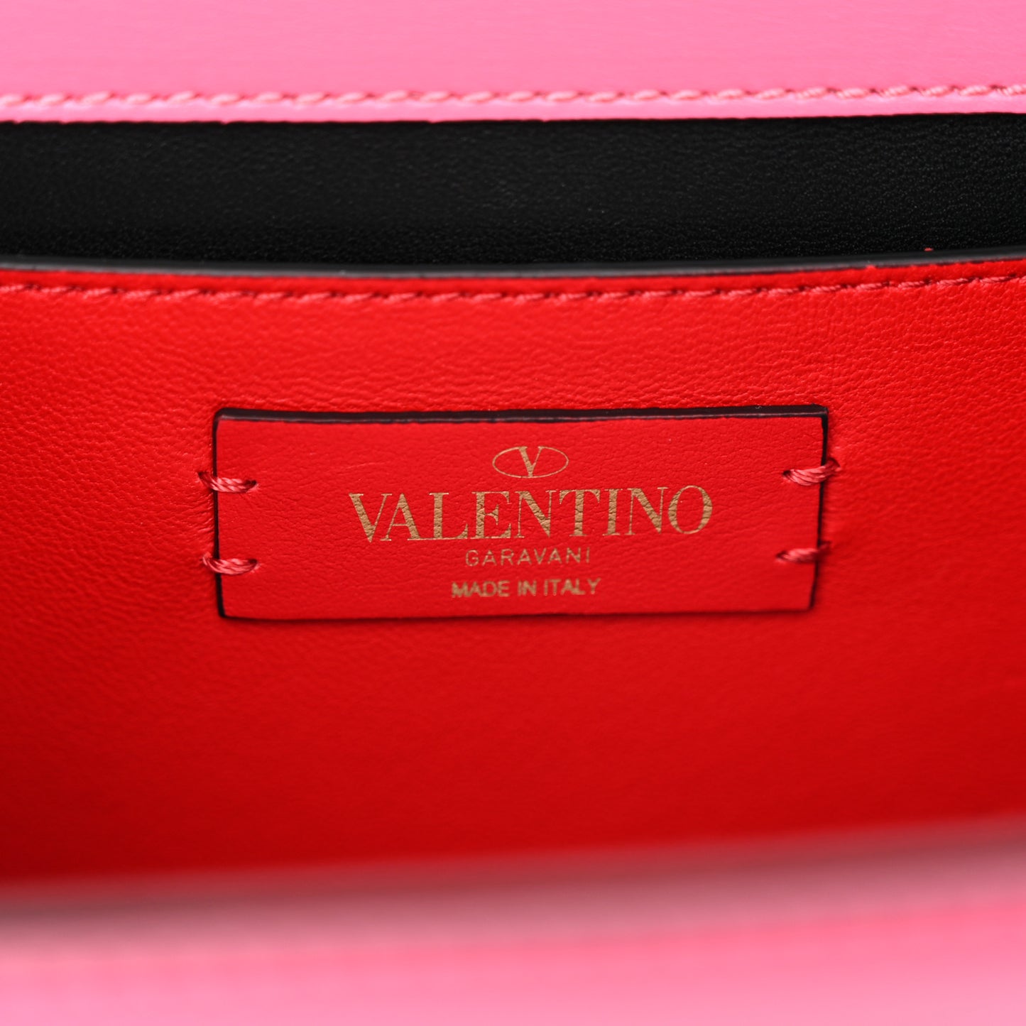 Smooth Calfskin Small VSling Shoulder Bag Pink