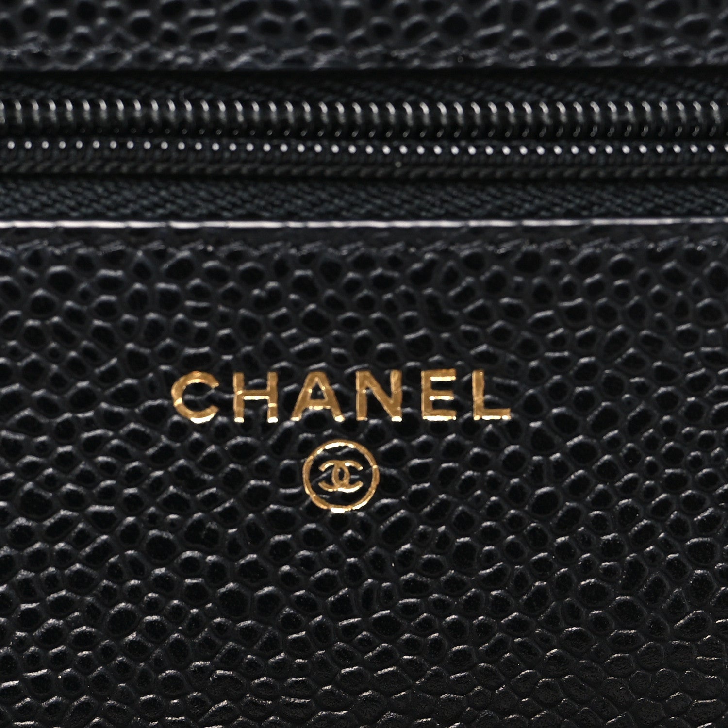 Chanel Caviar Quilted Wallet on Chain WOC Black 6 of 11
