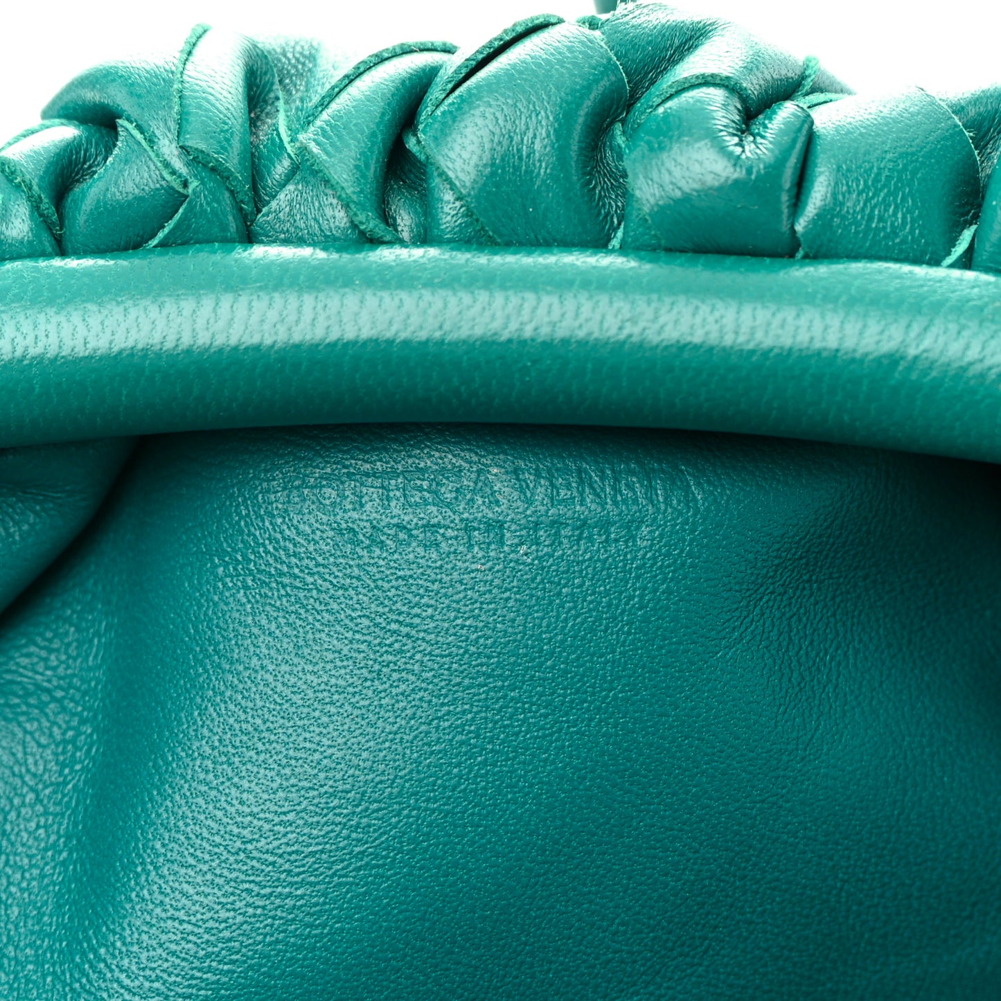 Nappa Intrecciato The Mini Pouch Mallard