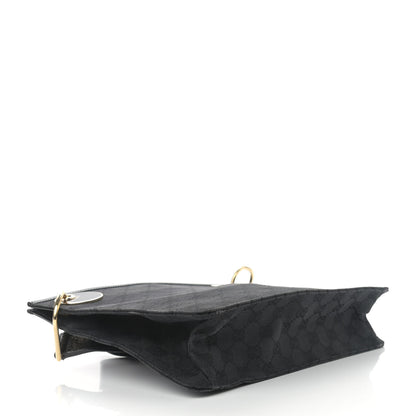 Gucci Monogram Eclipse Messenger Bag Black 3 of 10